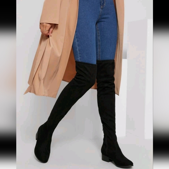 Shein Thigh High Boots - Picture 2 of 3